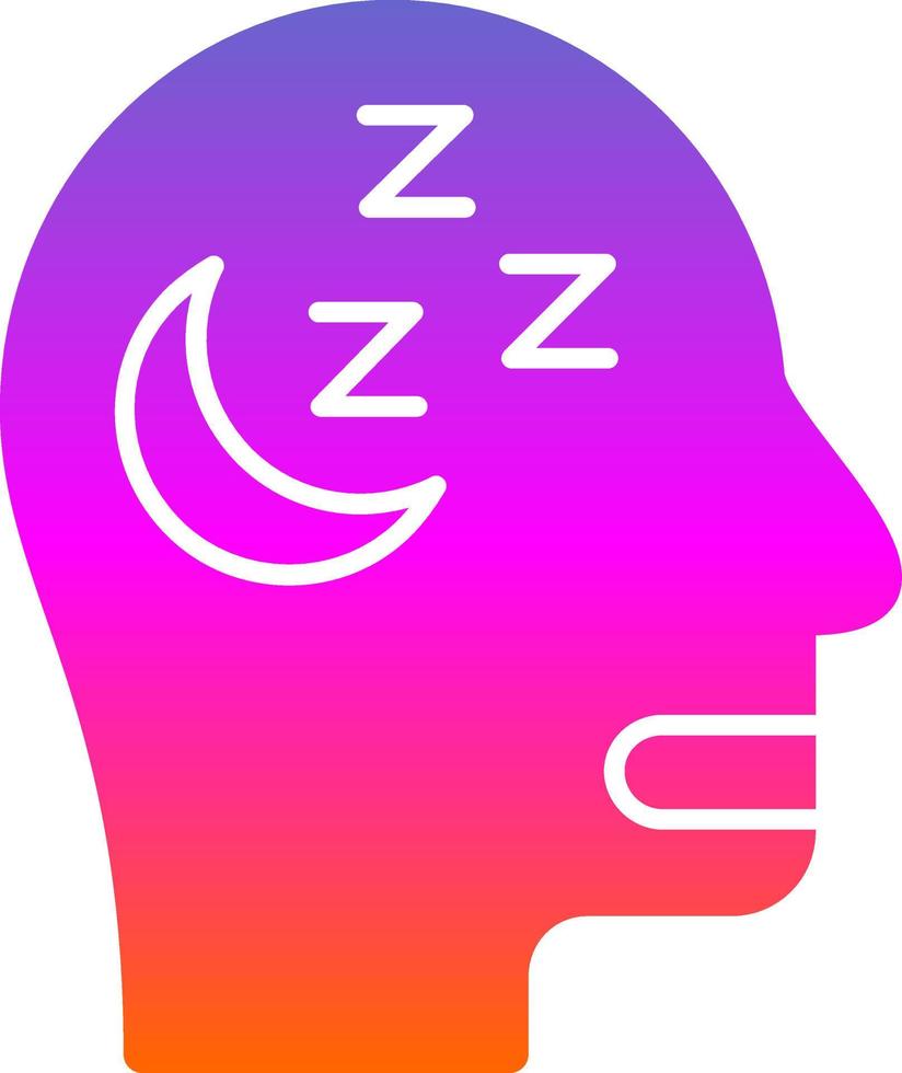 Narocolepsy Vector Icon Design