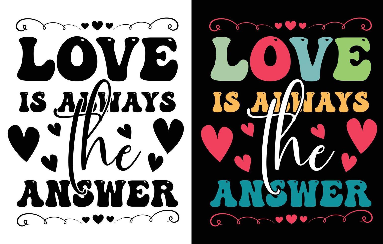 Valentine Day T- Shirt Design FREE vector