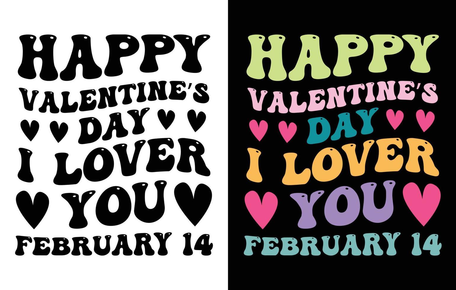 Valentine Day T- Shirt Design FREE vector