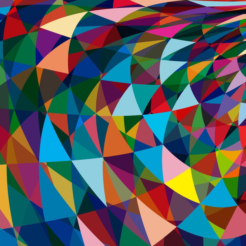 Multicolor abstract bright background with triangles. Elements for design. Eps10. vector