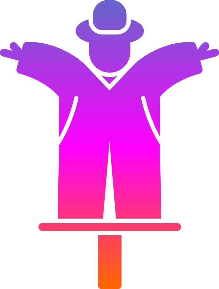 Scarecrow Vector Icon Design