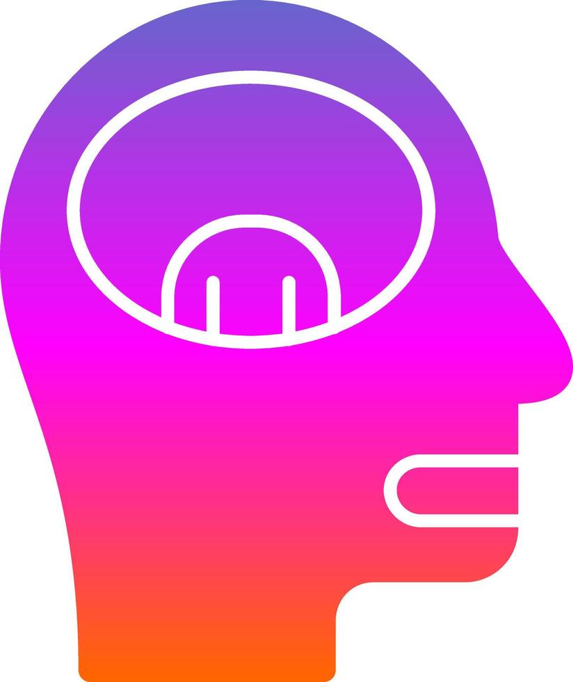 Schizopherenia Vector Icon Design