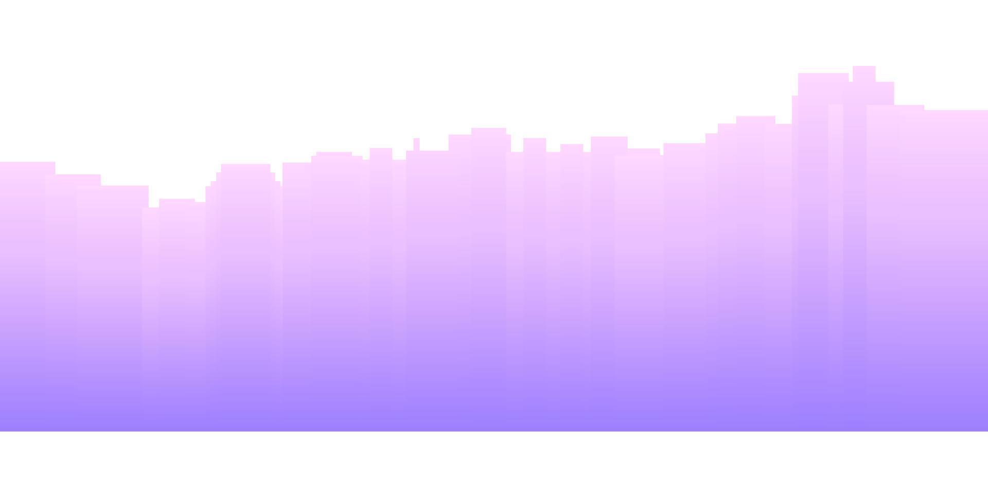 Silhouettes of the City. vector