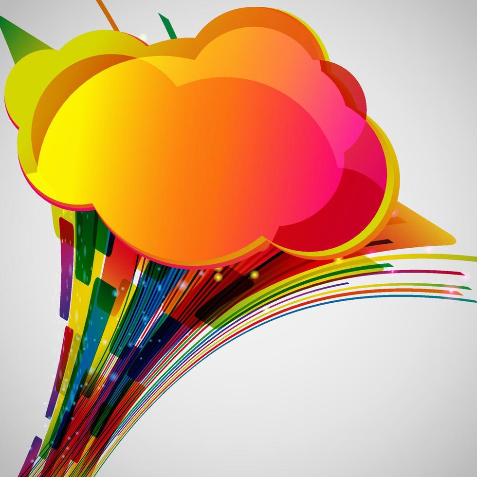 Abstract background with design elements. Vector illustration.