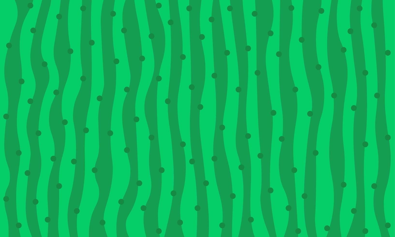 abstract green cactus flat texture background vector
