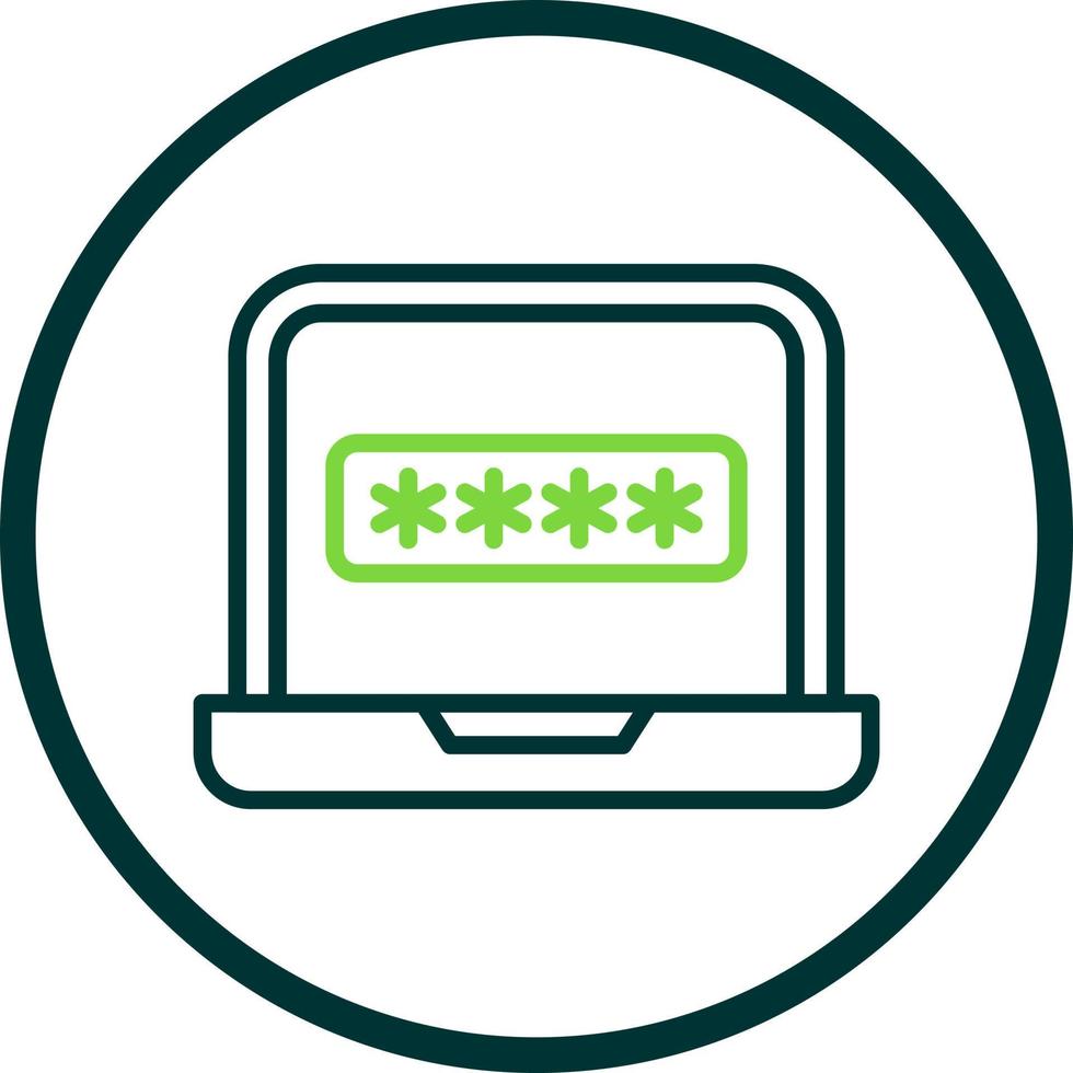 Login Vector Icon Design