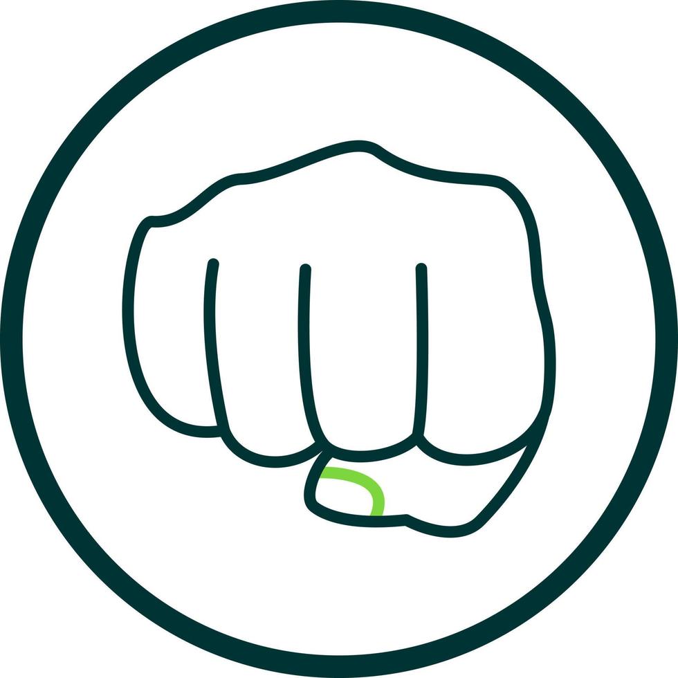 Punch Vector Icon Design