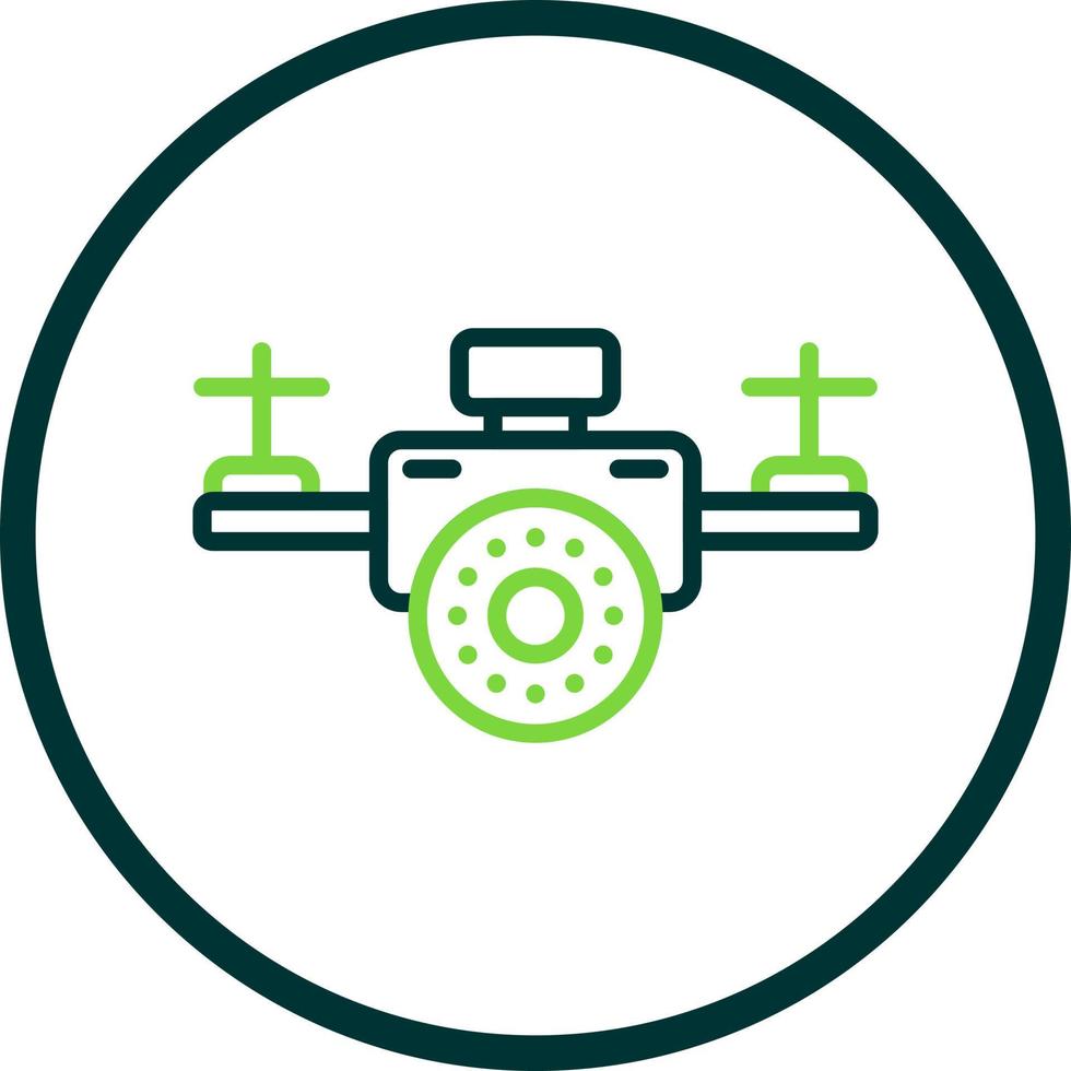 Drone Camera Vector Icon Design