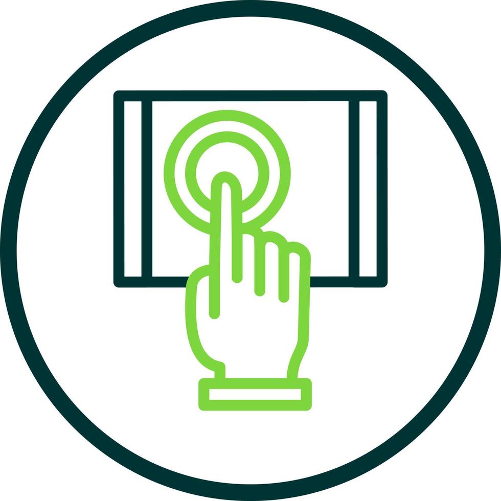 Touch Screen Vector Icon Design