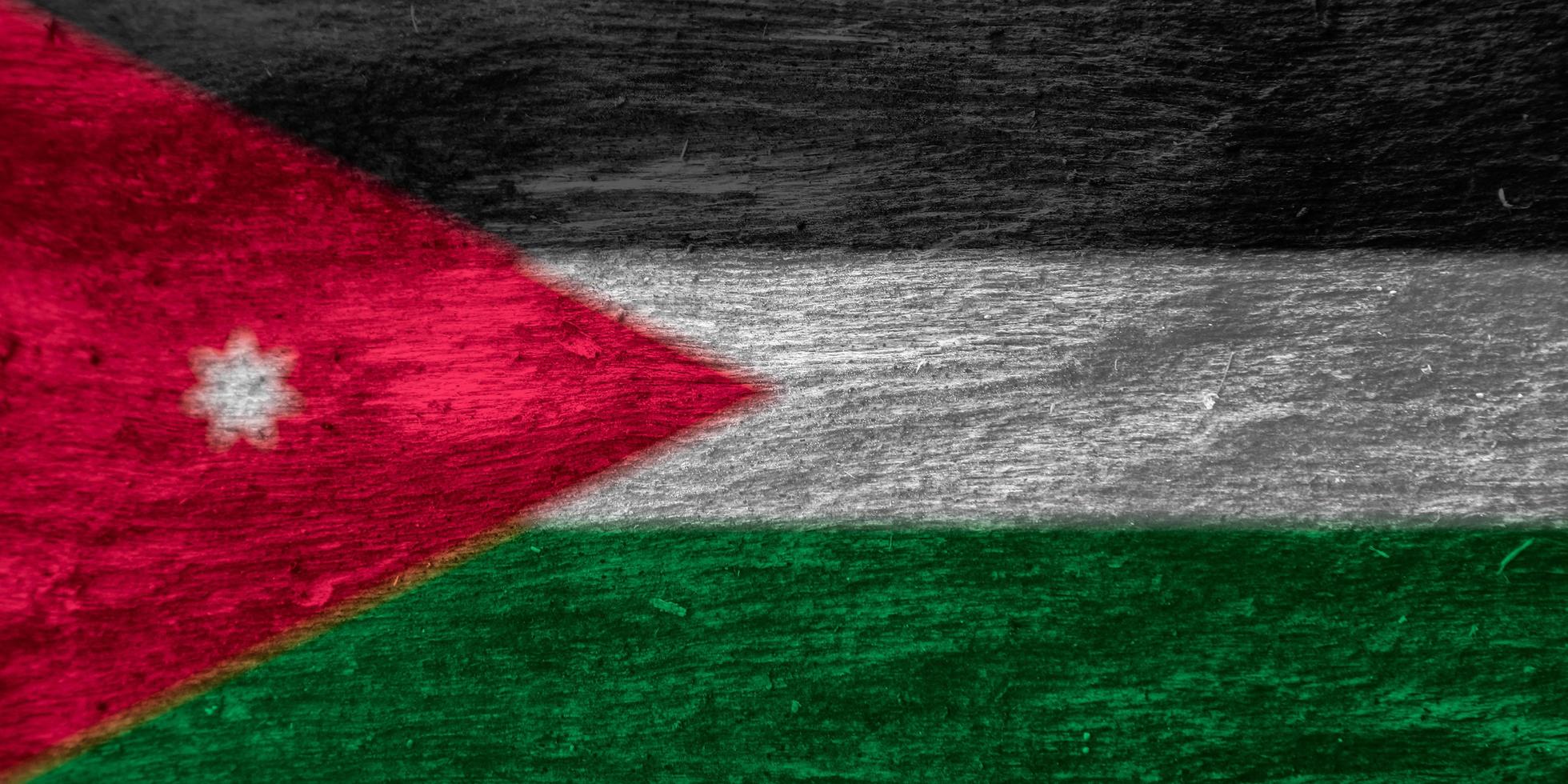 jordan flag texture as a background photo