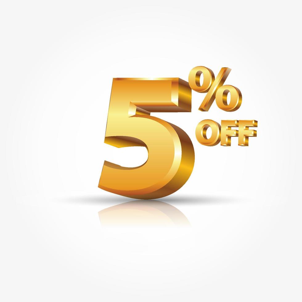 5-percent-off-discount-promotion-sale-isolated-on-white-background