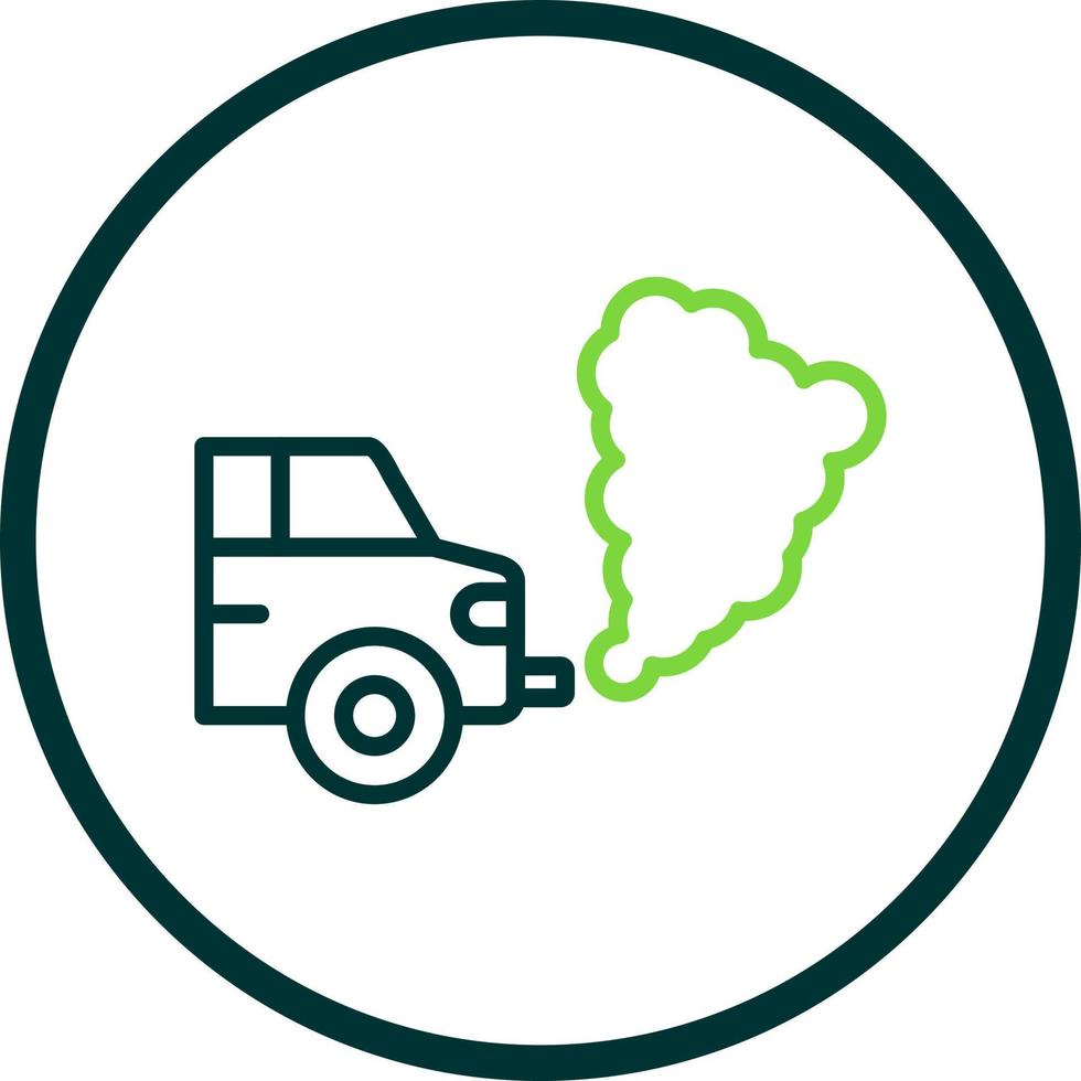 Emission Vector Icon Design