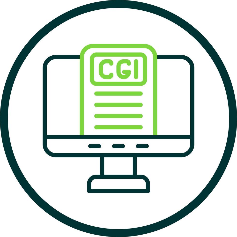 Cgi Vector Icon Design