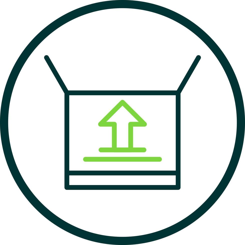 Open Box Vector Icon Design