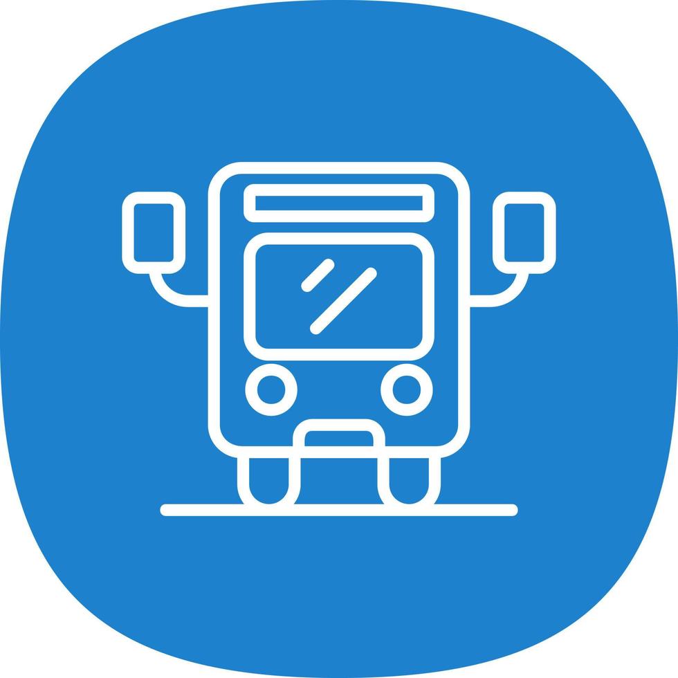 Bus Vector Icon Design