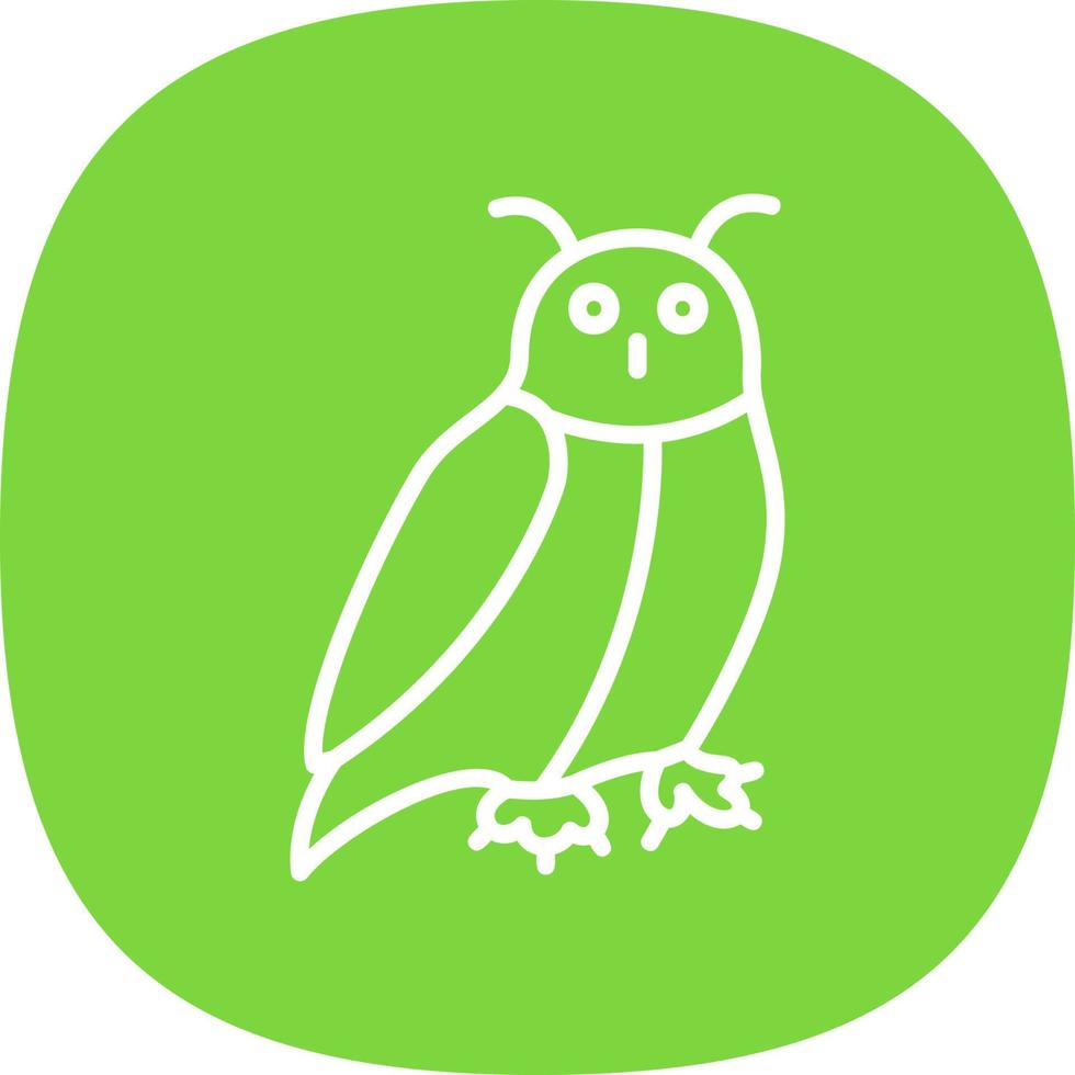 Owl Vector Icon Design