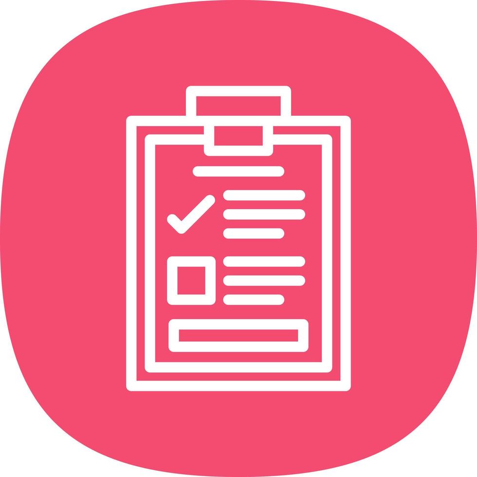 Shopping List Vector Icon Design