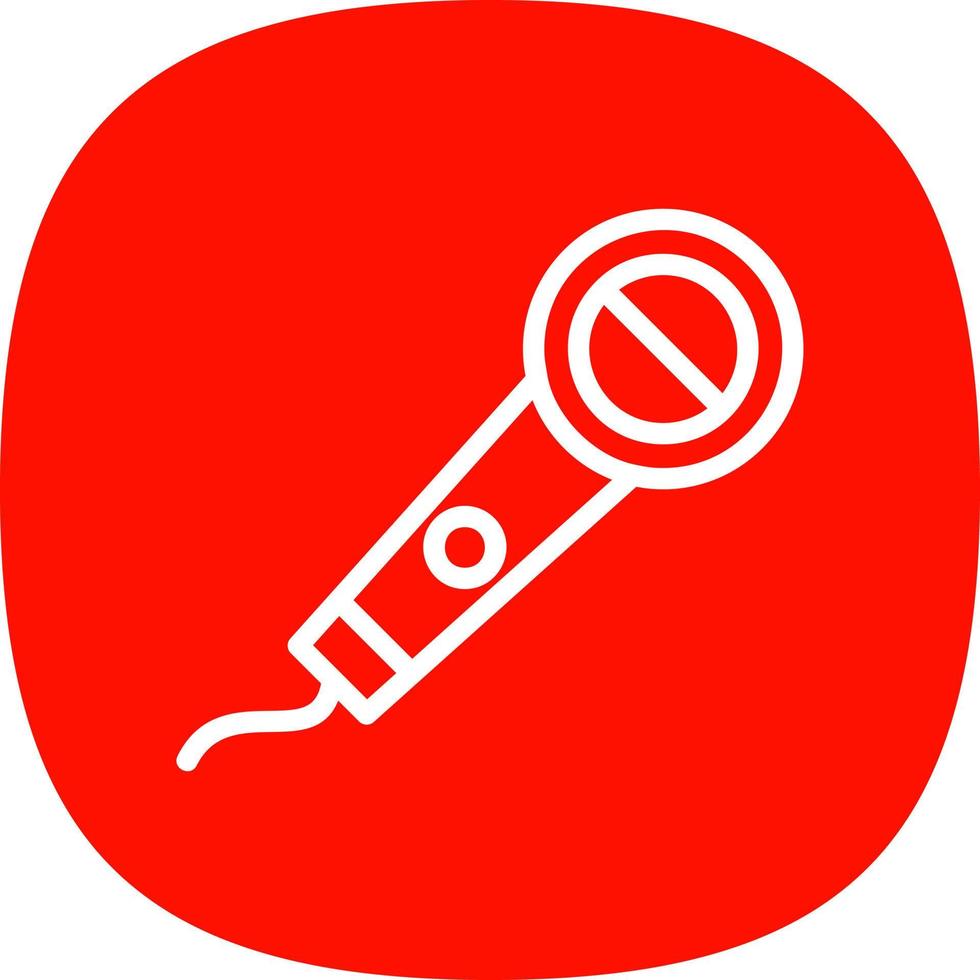 Mike Vector Icon Design