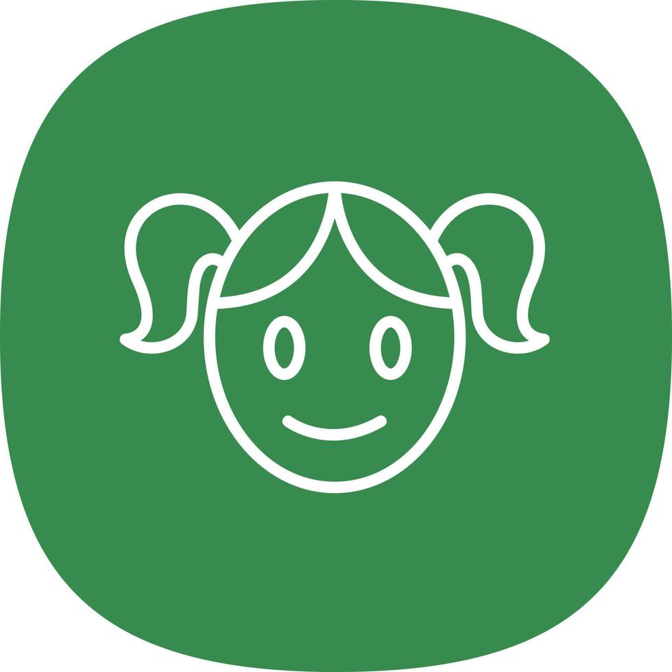Kid Vector Icon Design