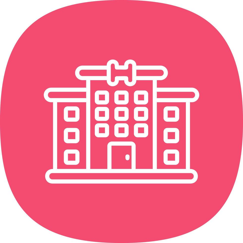 Hostal Vector Icon Design