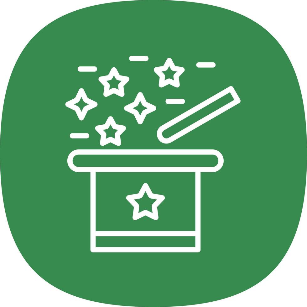 Magic Trick Vector Icon Design
