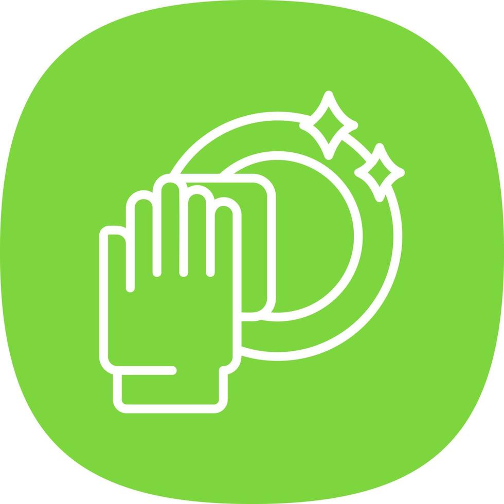 Washing Dishes Vector Icon Design