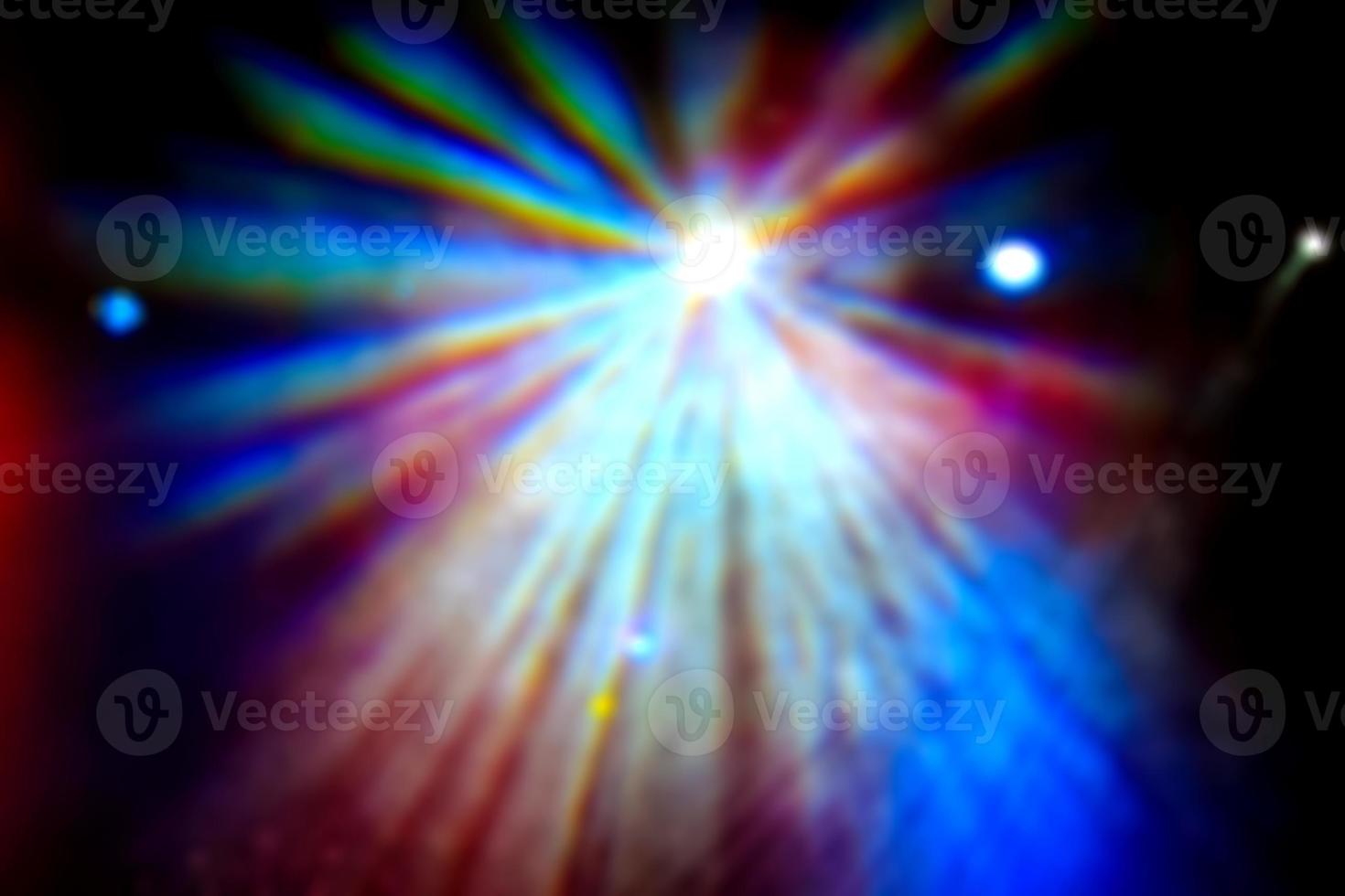 Blurred disco lights photo