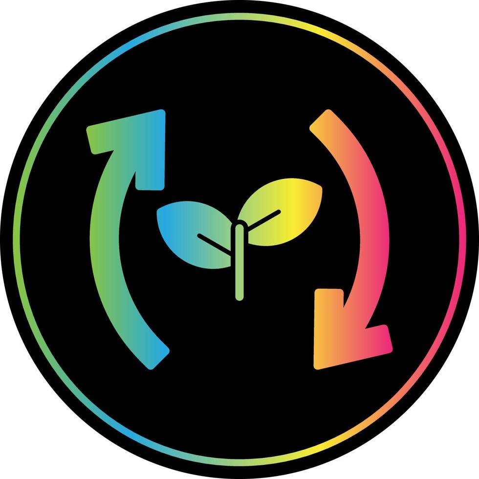 Composting Vector Icon Design