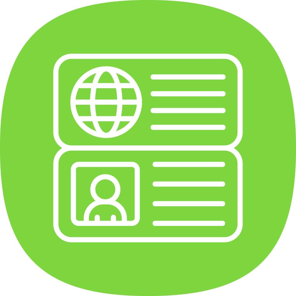 Visa Vector Icon Design