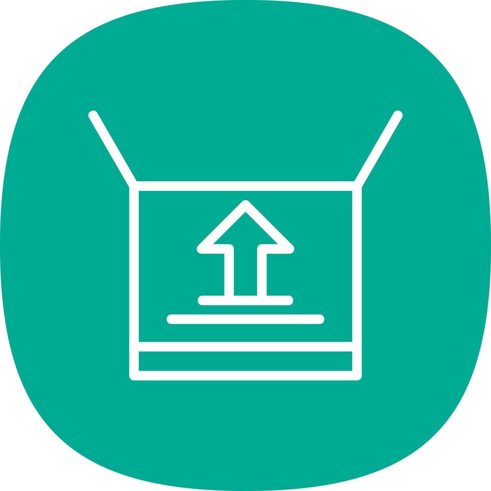 Open Box Vector Icon Design