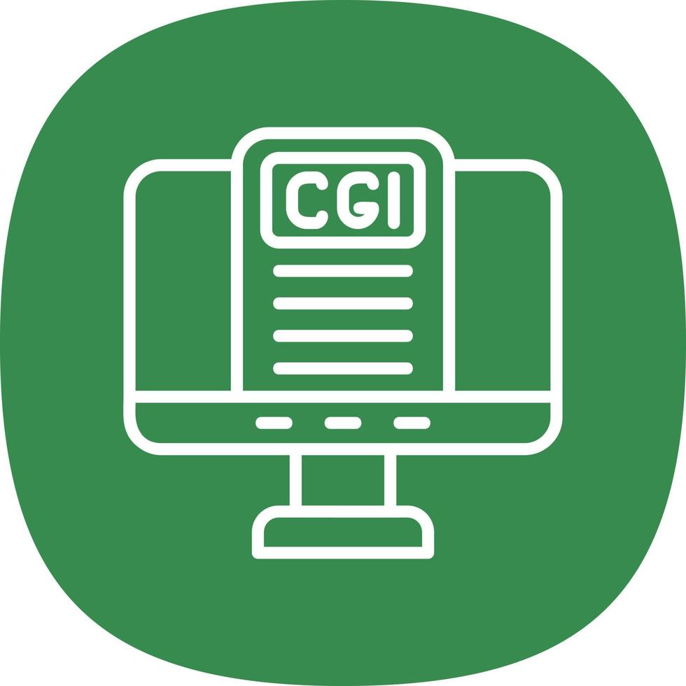 Cgi Vector Icon Design