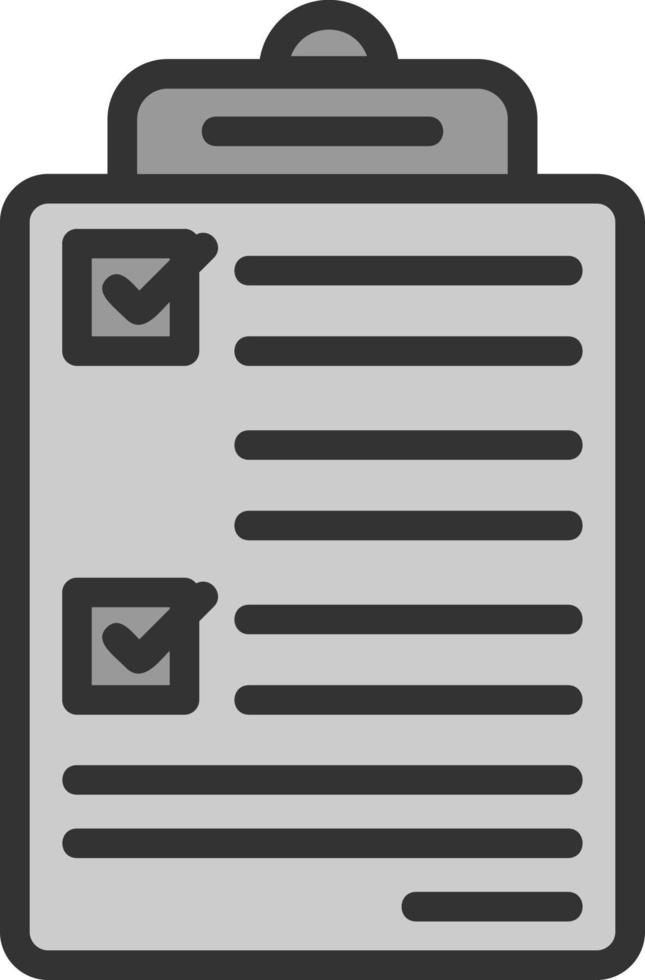 Checklist Vector Icon Design