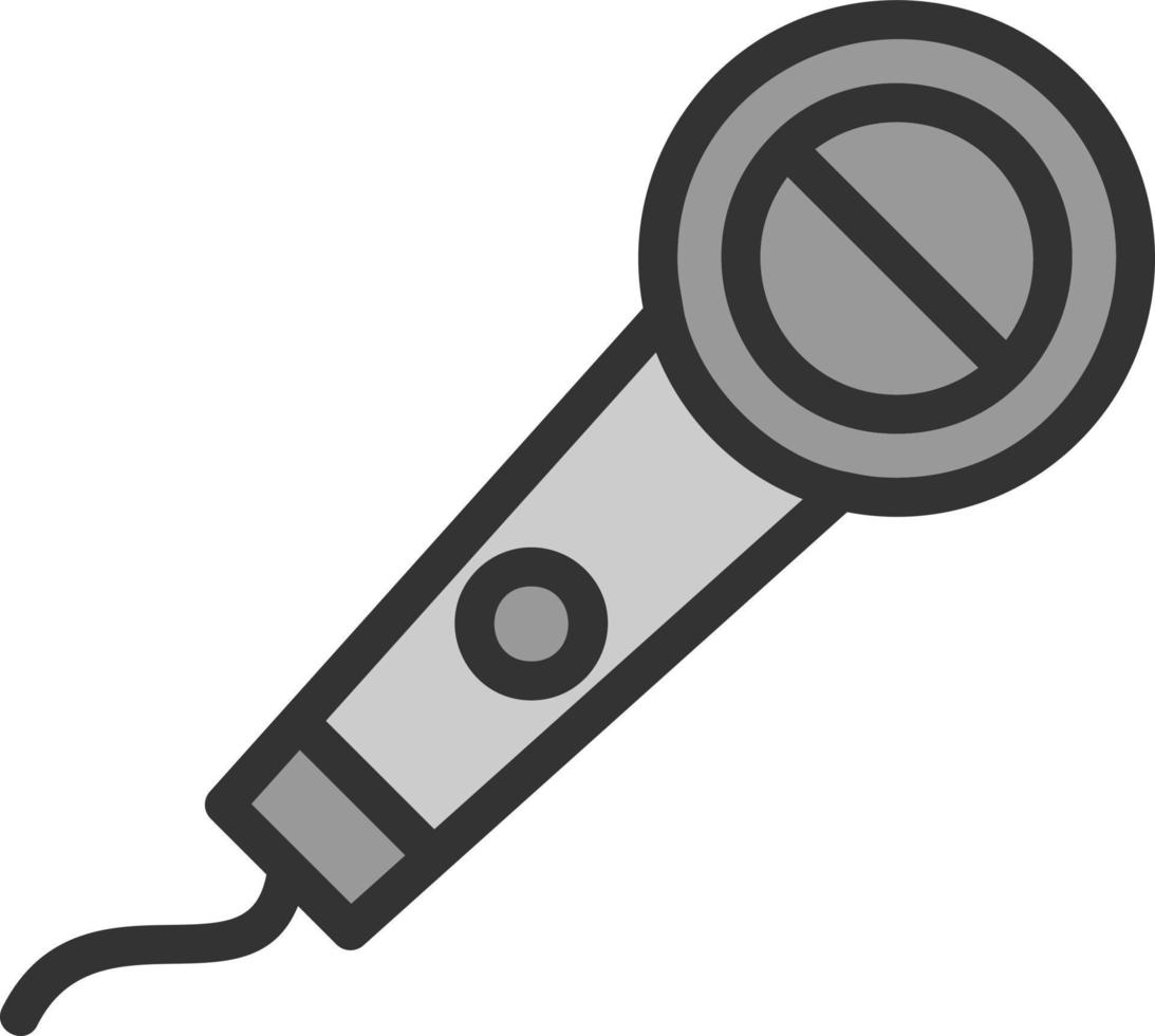 Mike Vector Icon Design