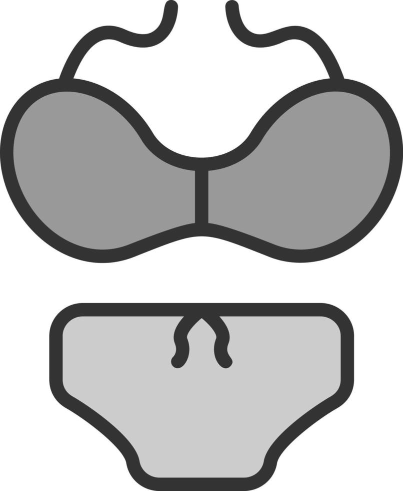 Swimsuit Vector Icon Design