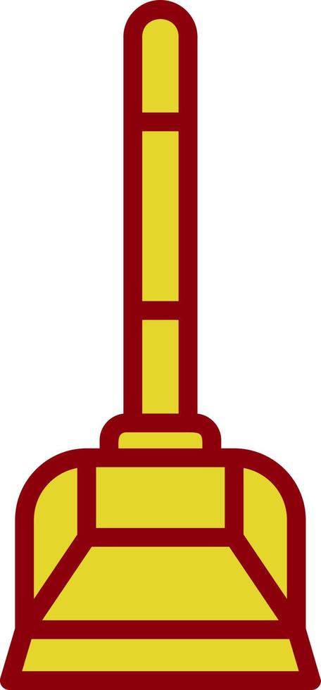 Dustpan Vector Icon Design