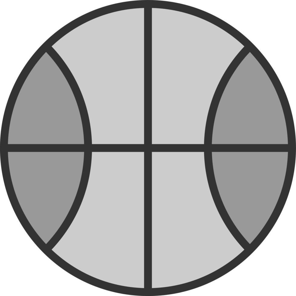 Basketball Vector Icon Design