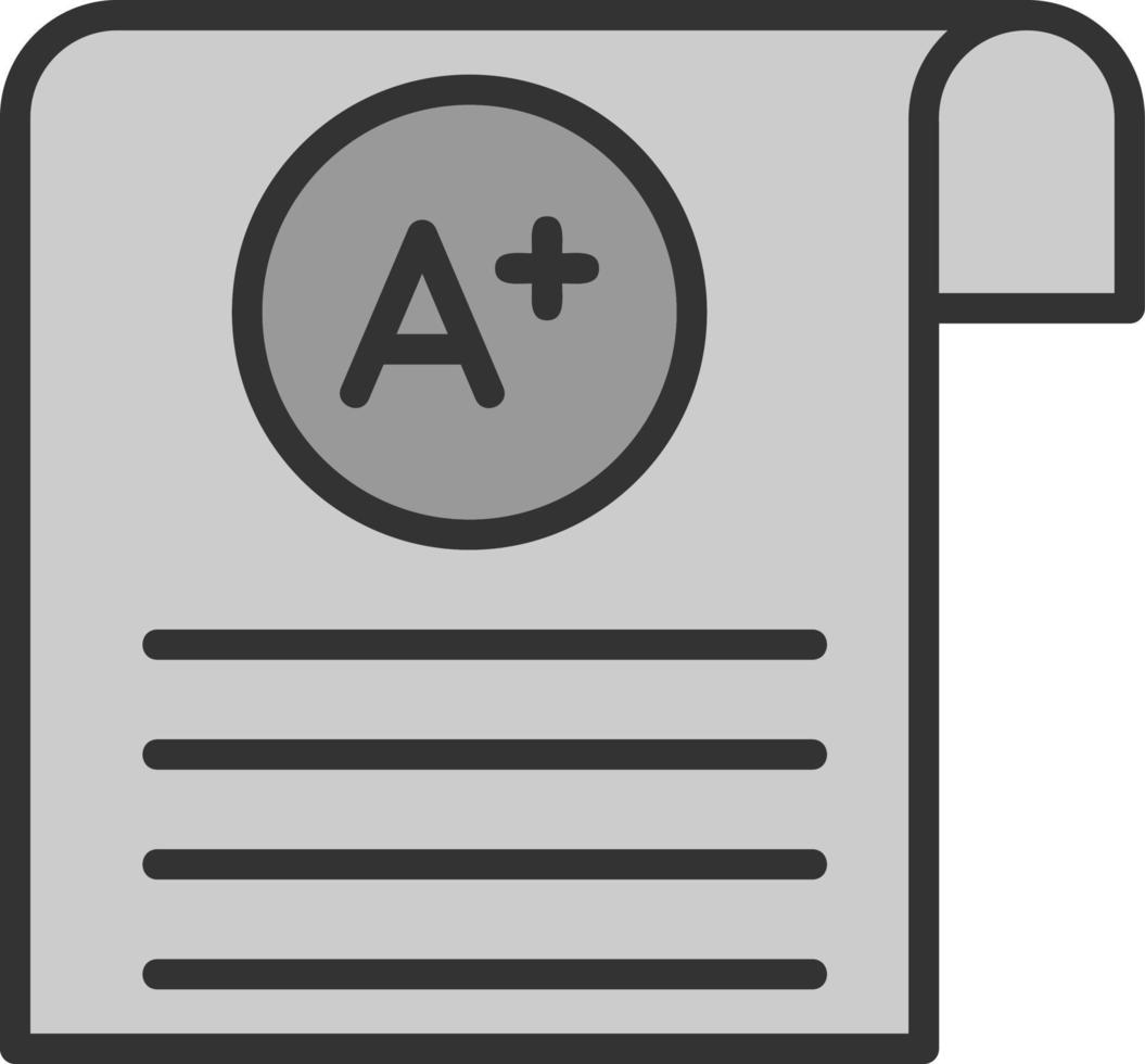 Student Grades Vector Icon Design