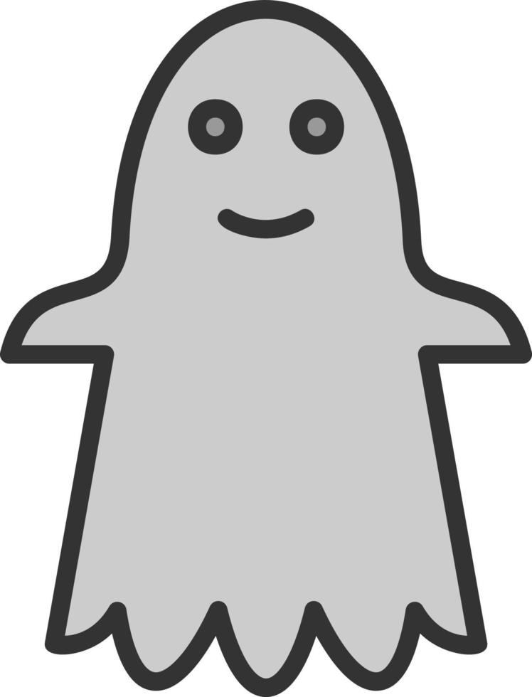 diseño de icono de vector fantasma