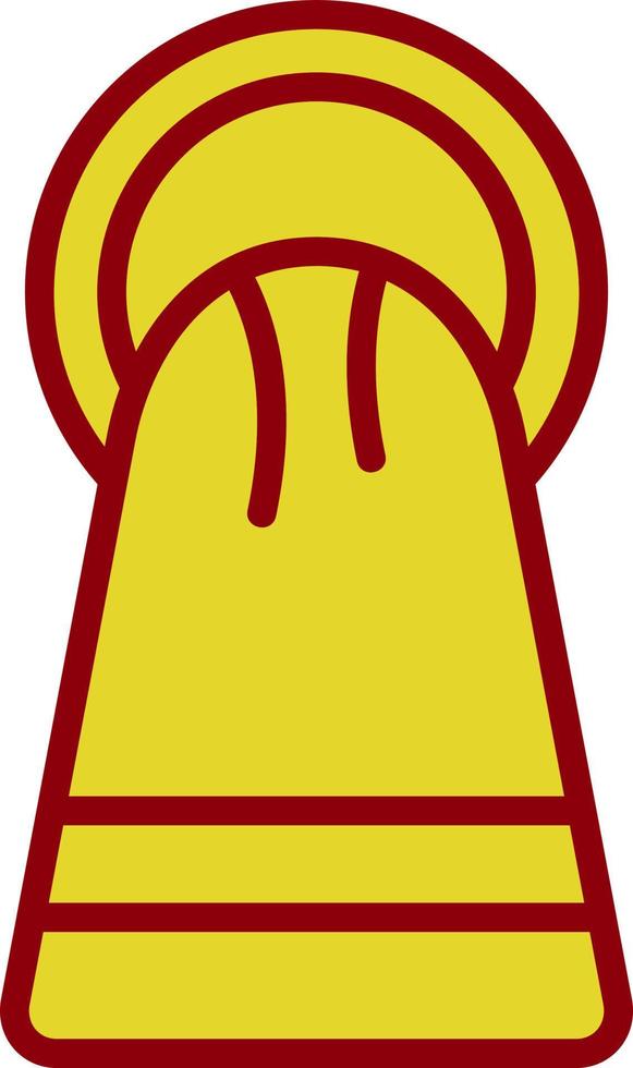 Towel Rack Vector Icon Design