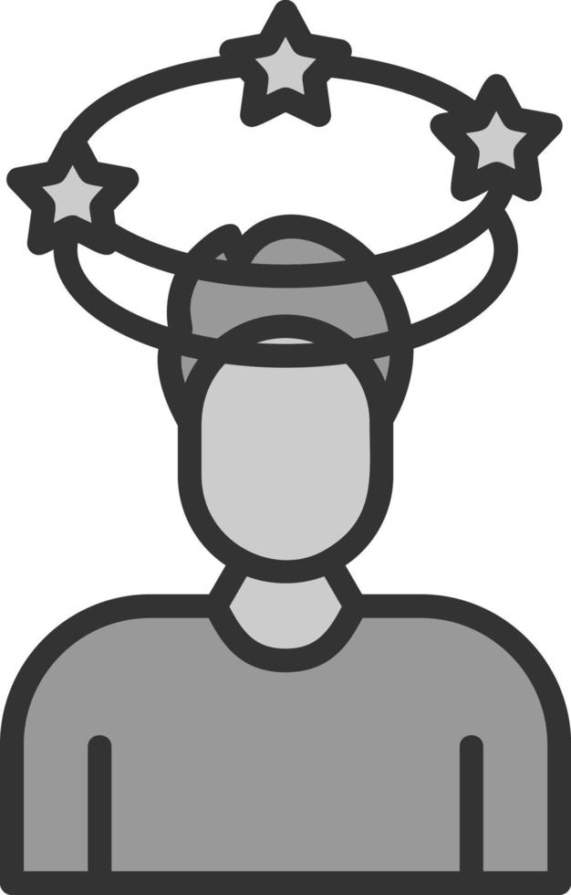 Dizzy Vector Icon Design