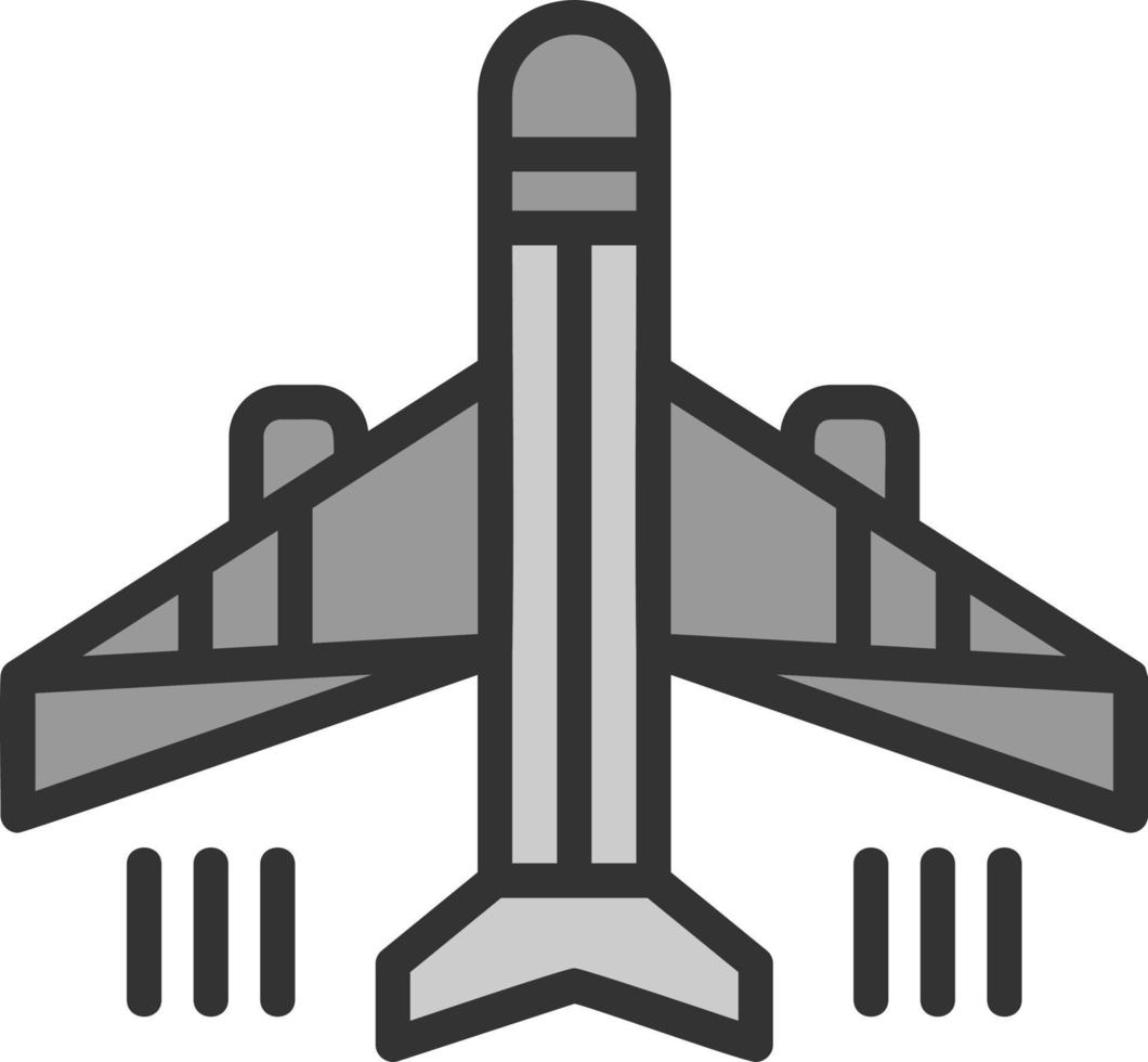 diseño de icono de vector de avión