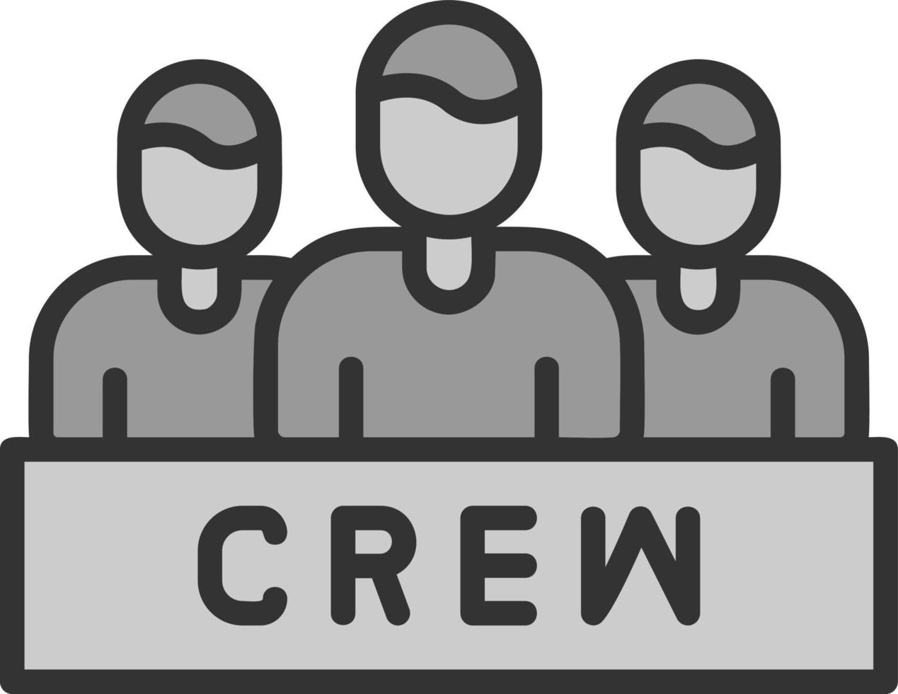 Crew Vector Icon Design