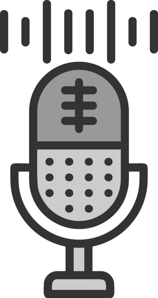 Voice Recording Vector Icon Design