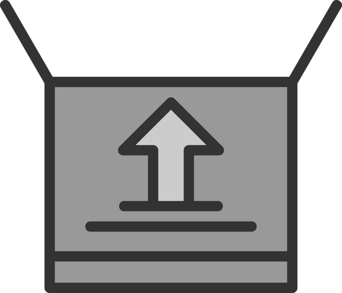 Open Box Vector Icon Design