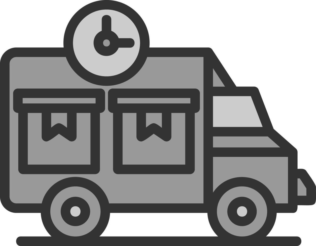 Delivery Time Vector Icon Design