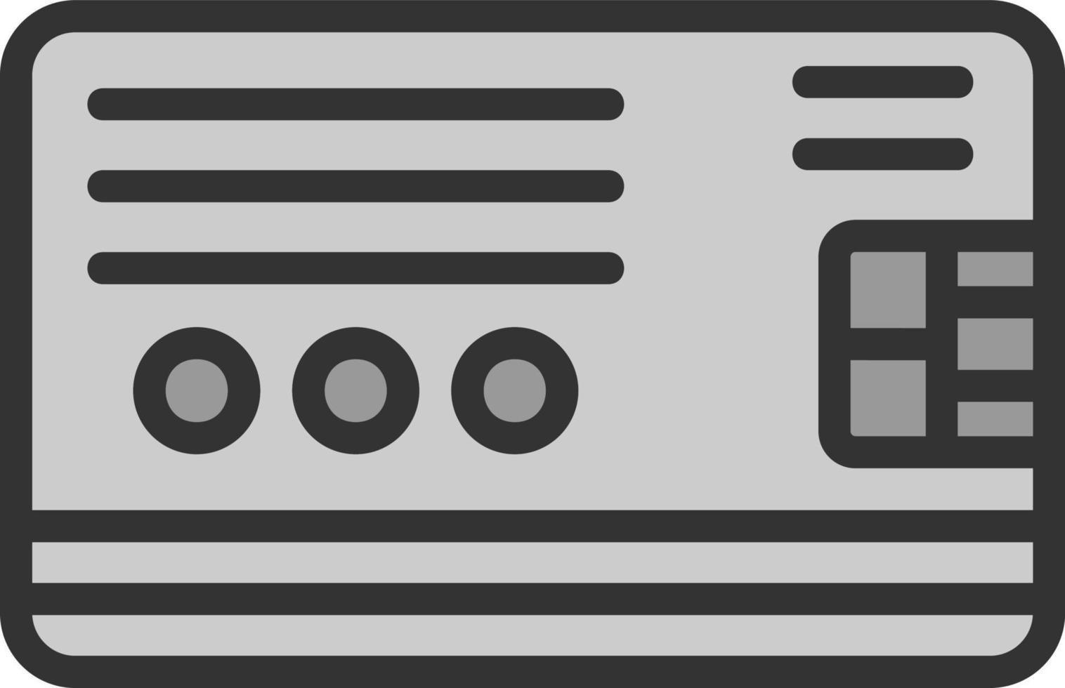Credit Card Vector Icon Design