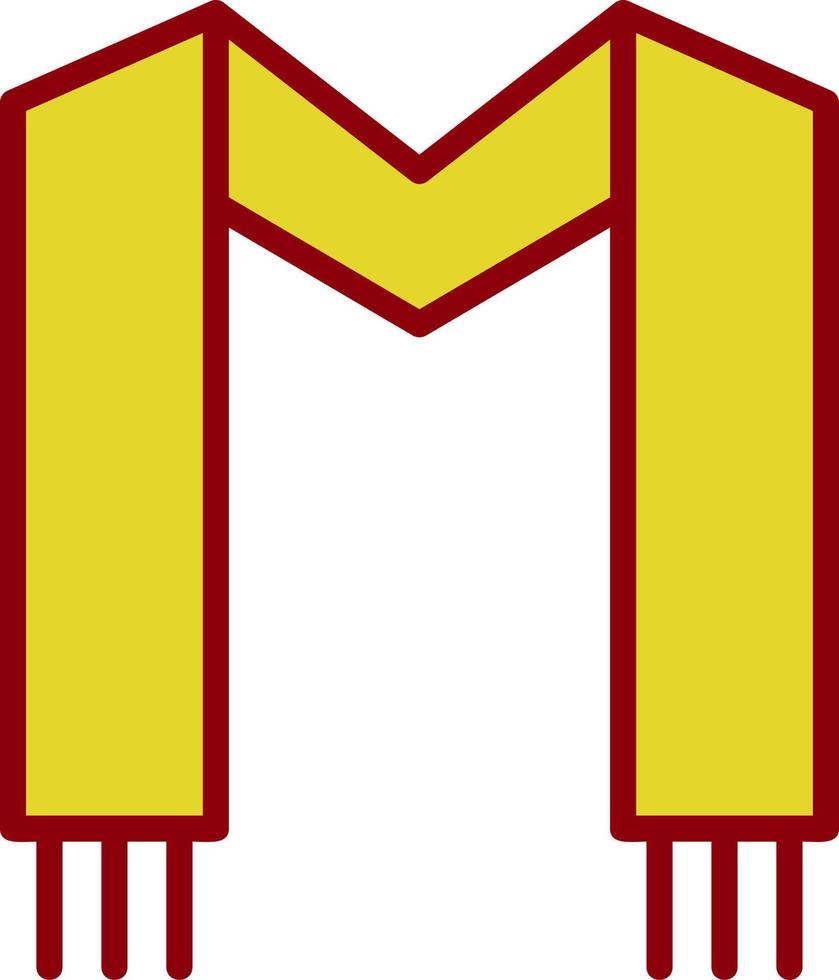 Stole Vector Icon Design