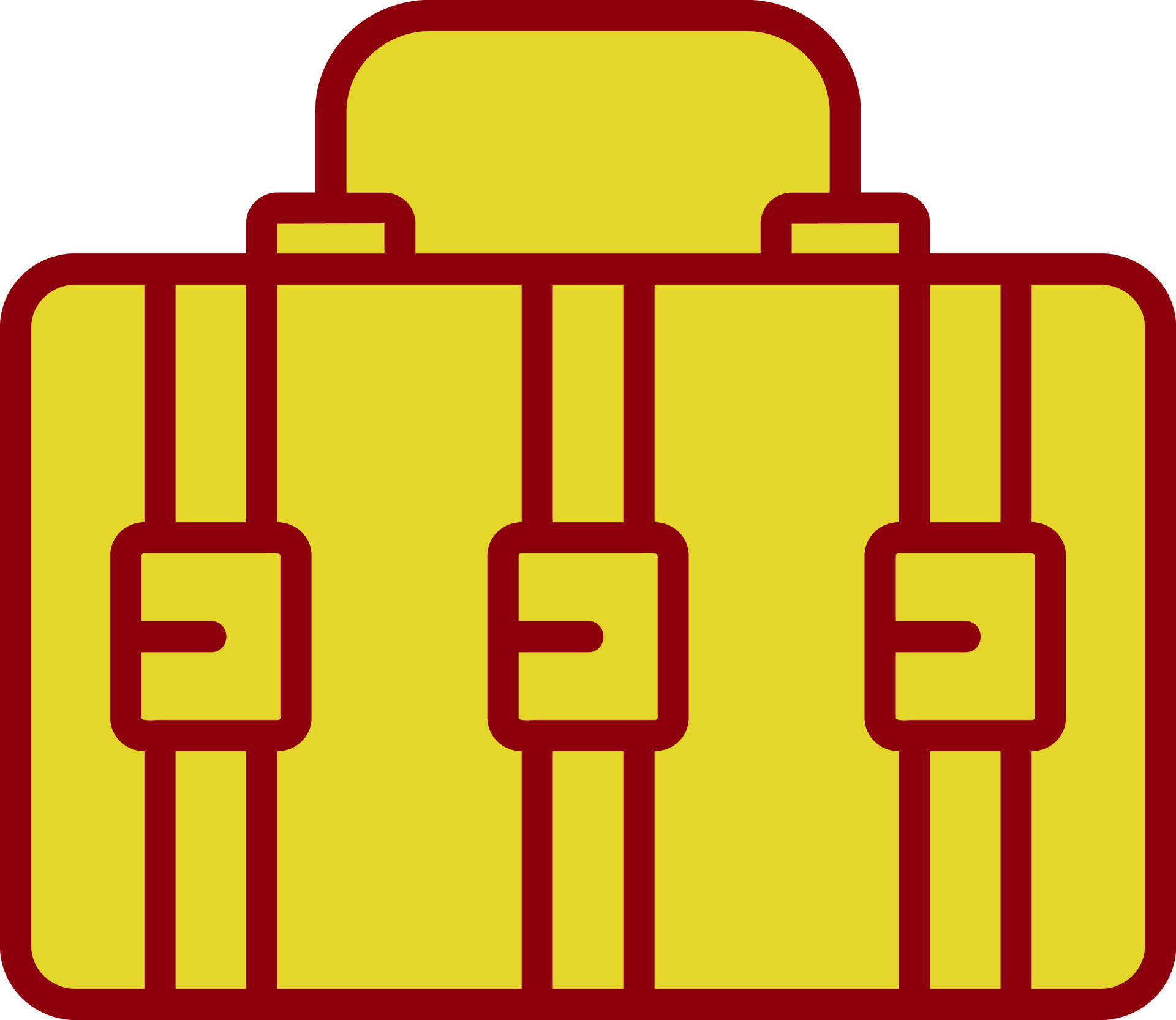 Suitcase Vector Icon Design 17030268 Vector Art at Vecteezy