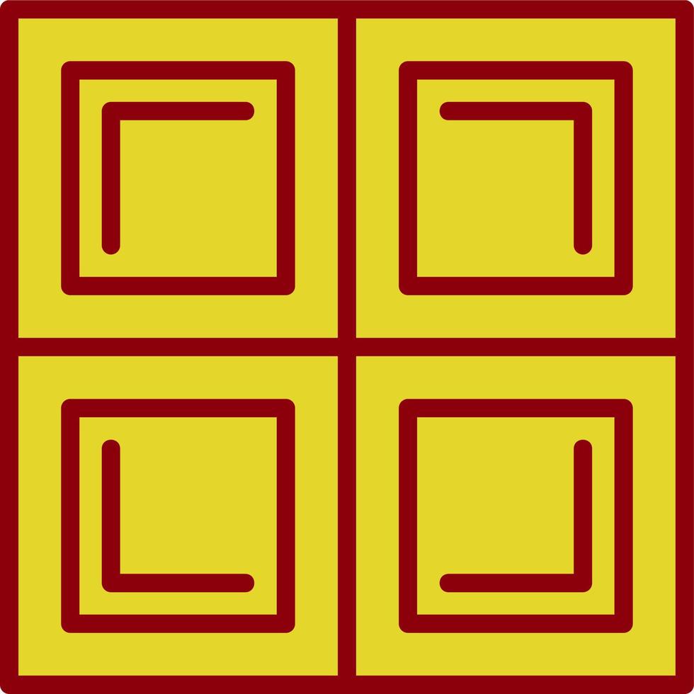 Blocks Vector Icon Design