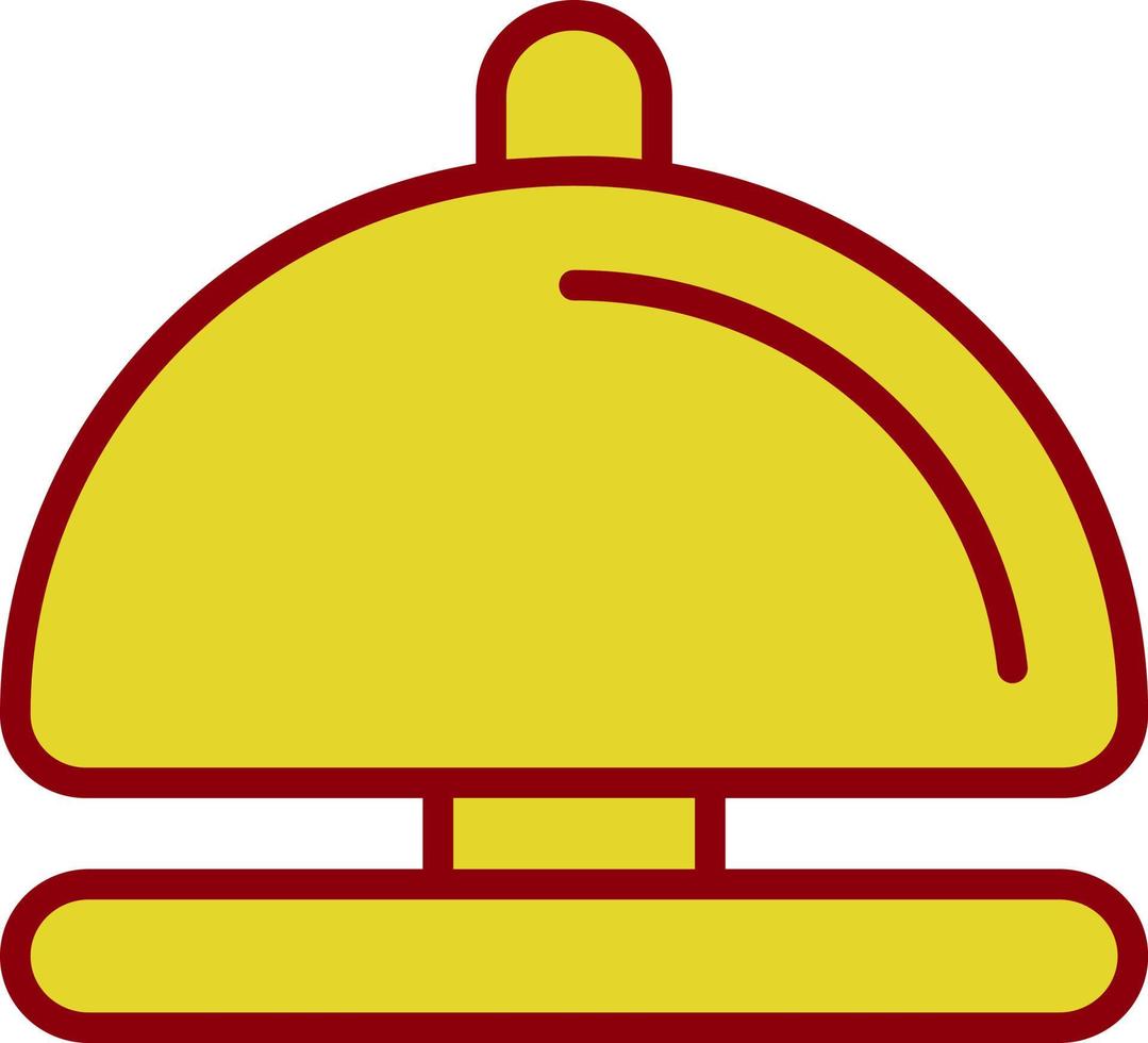 Desk Bell Vector Icon Design